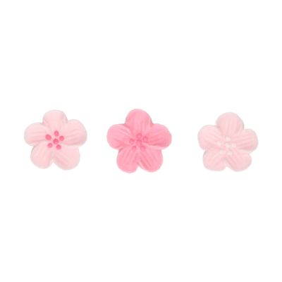 Sockerdekorationer Blommor, Rosa