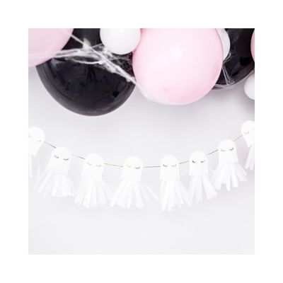 Pappersgirlang Spöken med Tassels