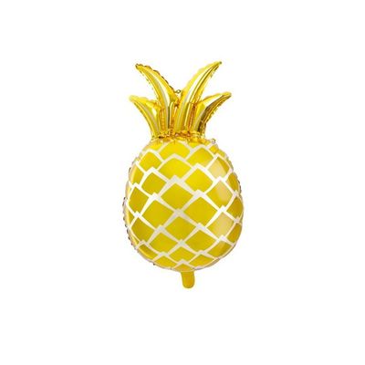 Folieballong Ananas Guld