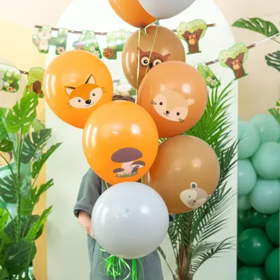 Ballonger med Skogens Vänner, 8st
