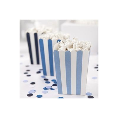 Popcornbägare Blå Mix
