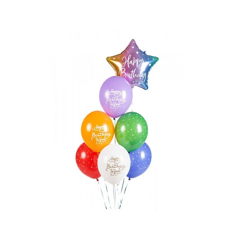 Färgglada Ballonger, Happy Birthday To You