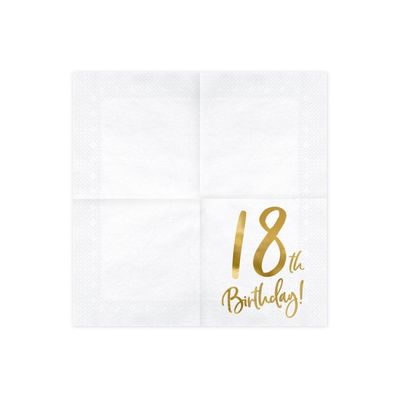 Servetter Vita 18 år