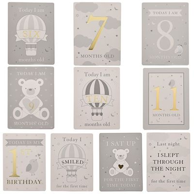 Baby Milestone Kort & Album