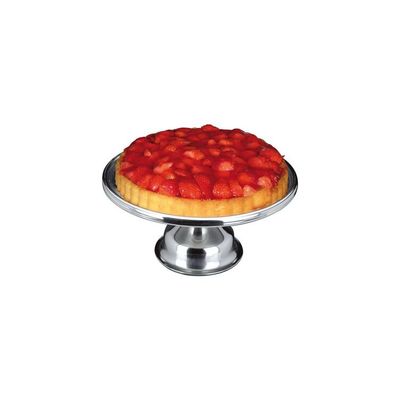 Tårtfat rostfritt stål 33cm