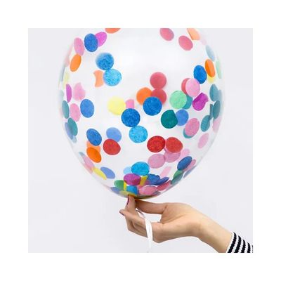 Konfettiballonger Färgglada