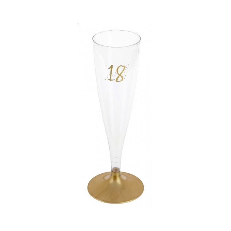 Champagneglas 18 år 6-pack