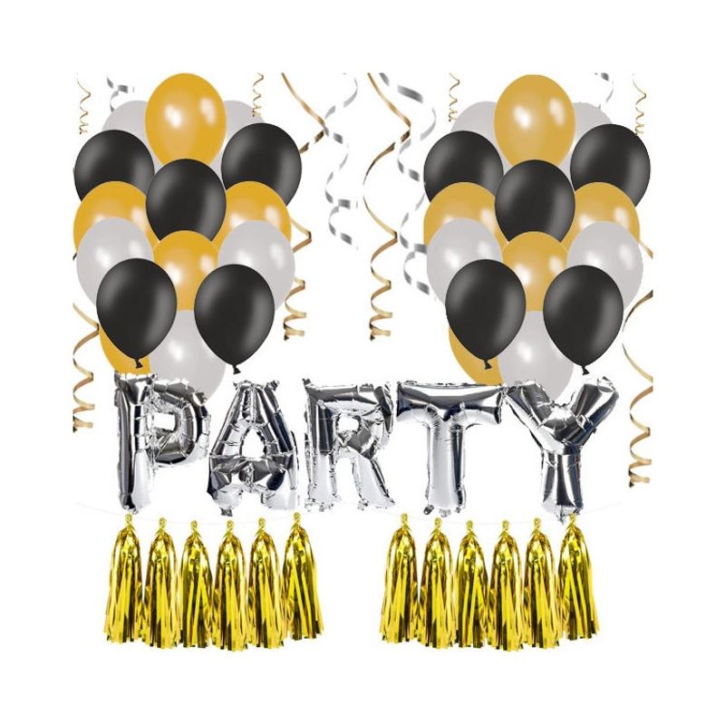 Dekorationspaket Party Guld