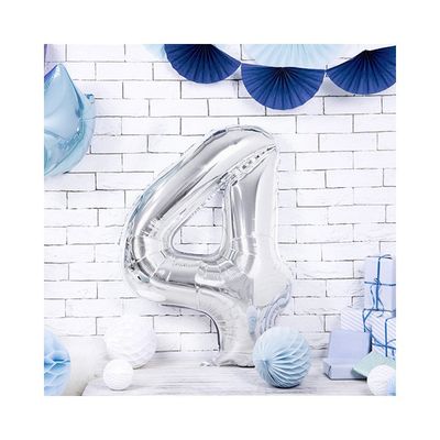 Sifferballonger Silver, 86 cm