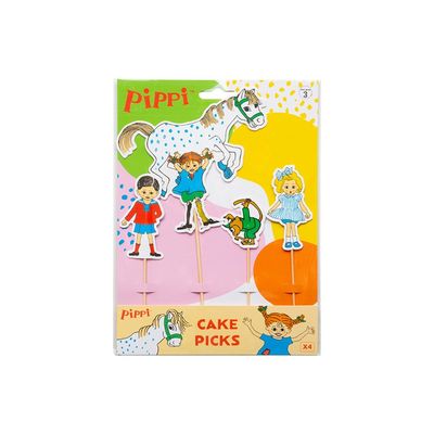 Pippi Långstrump Cake Topper