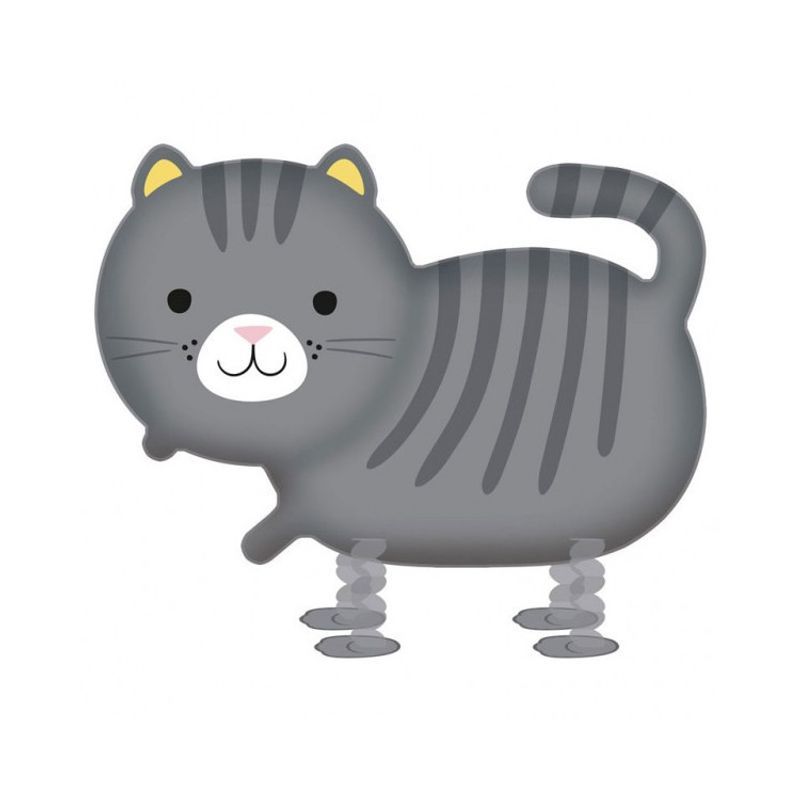 Airwalker Folieballong Katt