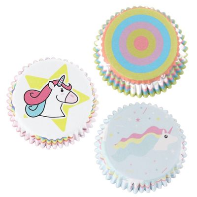 Muffinsformar Enhörning 3-pack