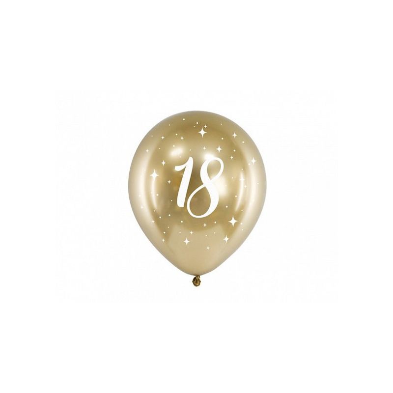 Ballonger 18 år Guld