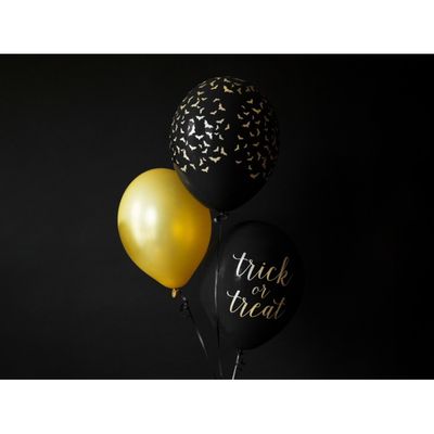 Ballonger med Fladdermöss guld
