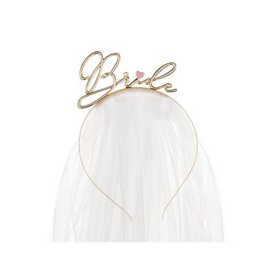 Diadem Bride med slöja