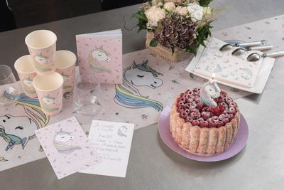 Pappersmugg - Unicorn - 10-pack