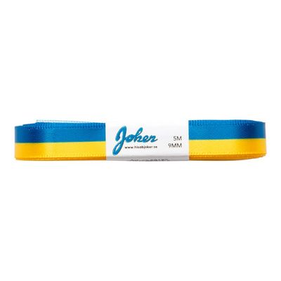 Sidenband blå/gul 5m