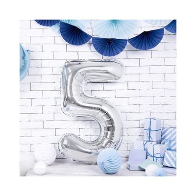 Sifferballonger Silver, 86 cm