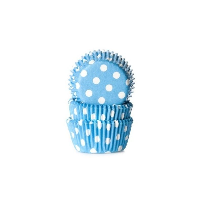 Muffinsformar Mini Blå Dots