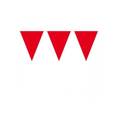 Flaggirlang Röd