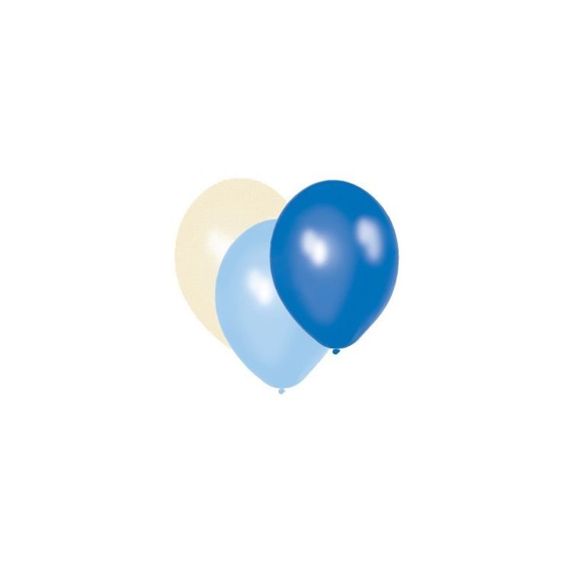 Ballonger Blå Pearl-Mix