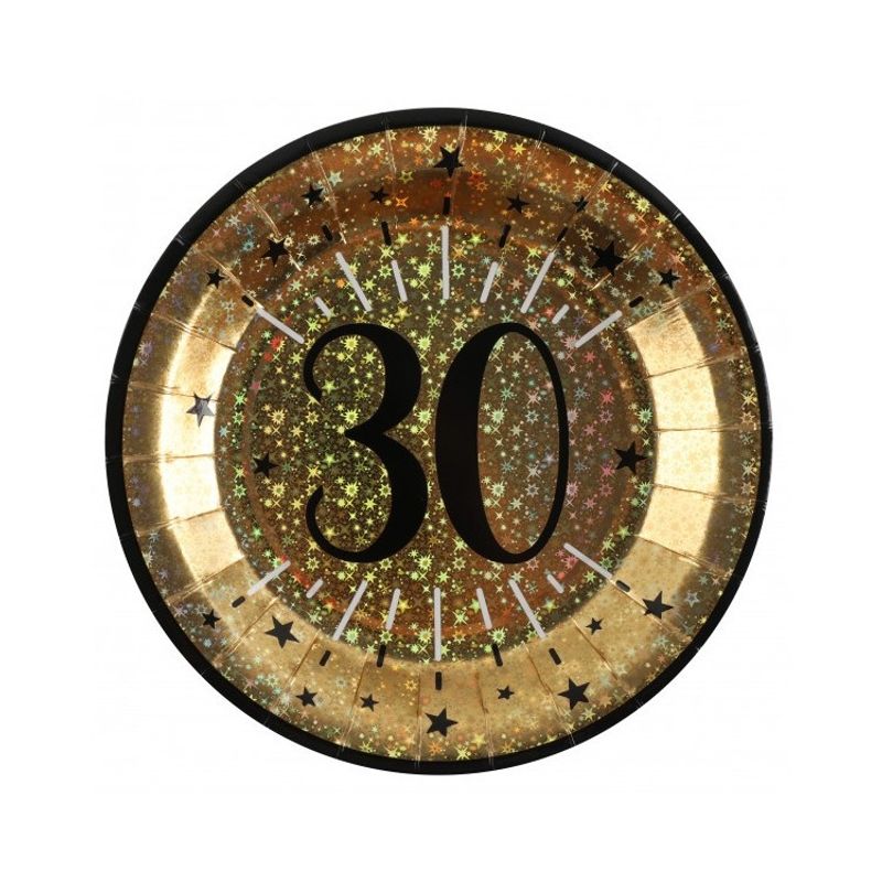Papperstallrikar Sparkling 30 år