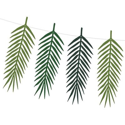 Girlang Aloha Tropiska blad
