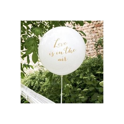 Jätteballong Love is in the air