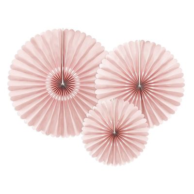 Pappersmåne 3-pack Gammelrosa