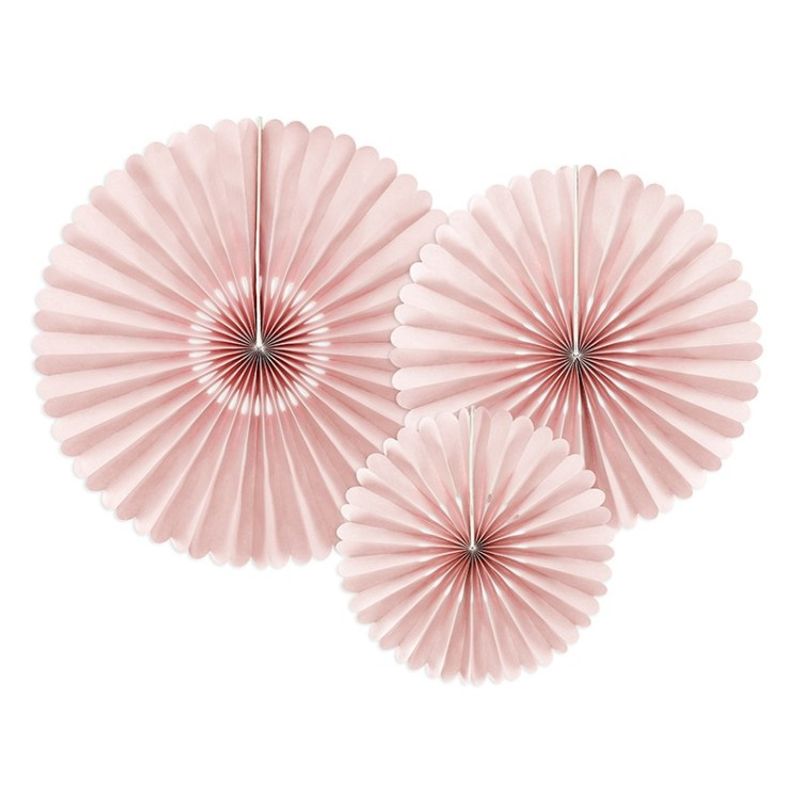 Pappersmåne 3-pack Gammelrosa