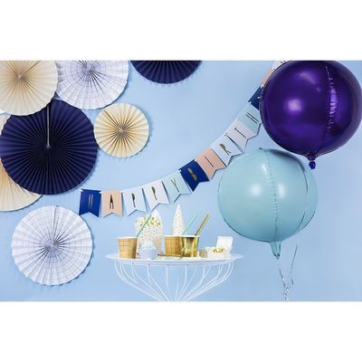 Rund Folieballong Mint