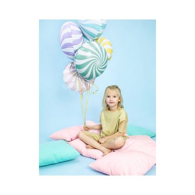 Folieballong Karamell 35 cm Mint