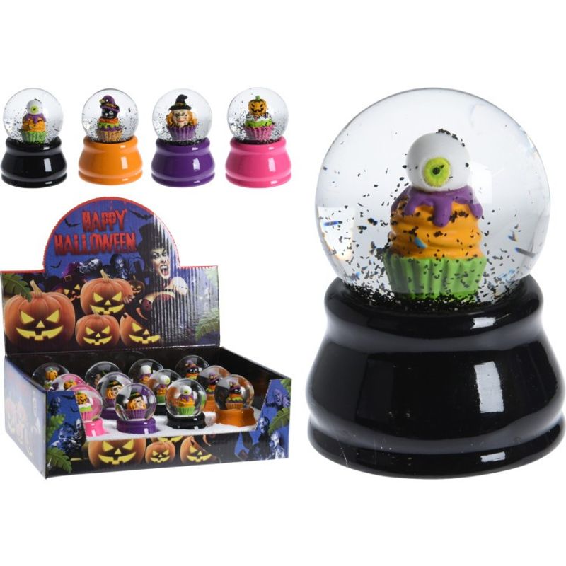 Snöglob Halloween Cupcake