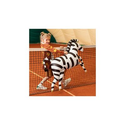 Folieballong Zebra