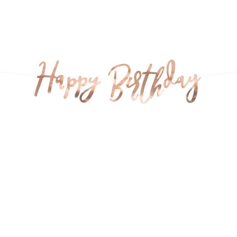 Girlang Happy Birthday Rosé