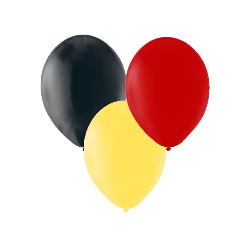 Ballonger Röd, Gul, Svart