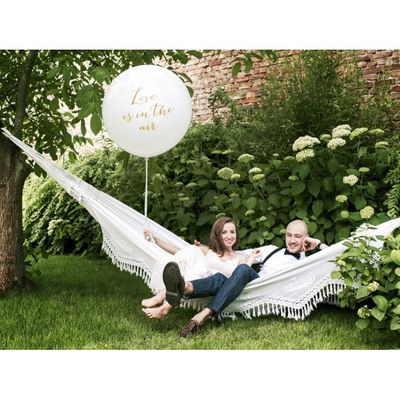 Jätteballong Love is in the air