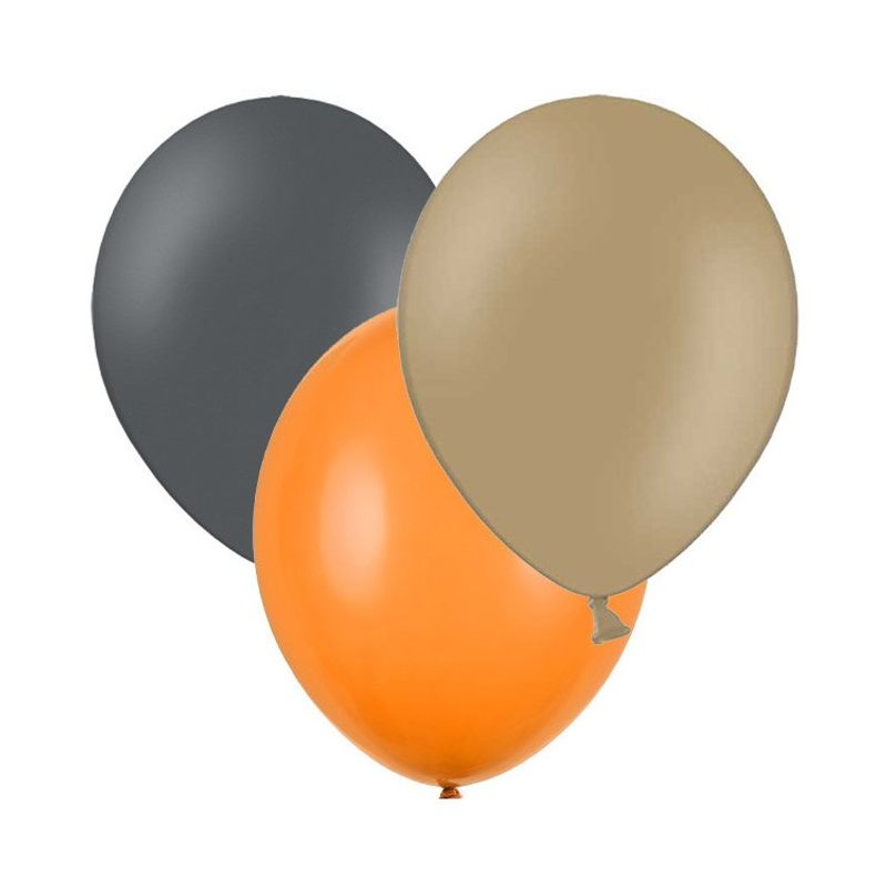 Ballonger Brun, Orange, Grå