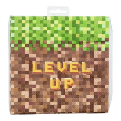 Servetter Minecraft Kalas TNT 16-pack