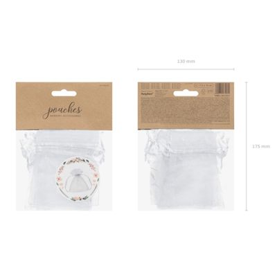 Organzapåsar Vit 10-pack