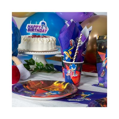 Papperstallrikar Sonic 8-pack