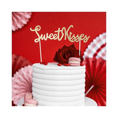 Cake Topper Sweet Kisses