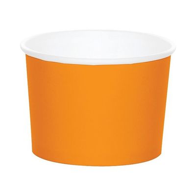 Glasskit orange för 8st personer