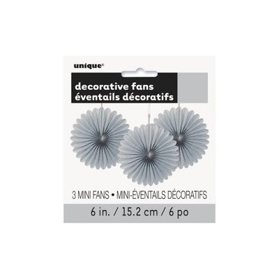 Pappersmånar Mini 3-pack Silver/Grå