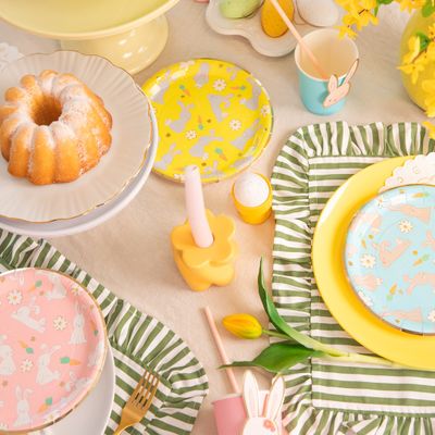 Papptallrikar - Kanin - 6 st