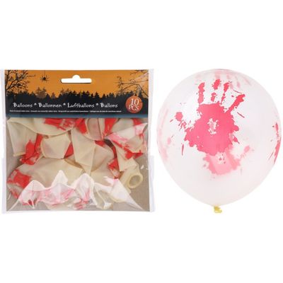 Ballonger med Blodstänk