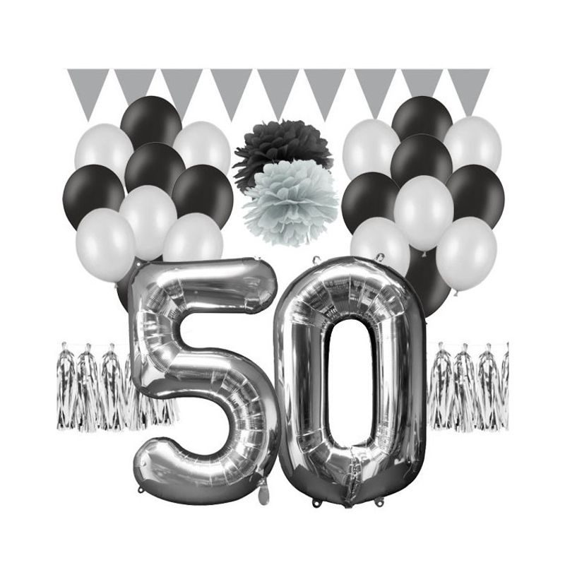 Dekorationskit 50 år Silver