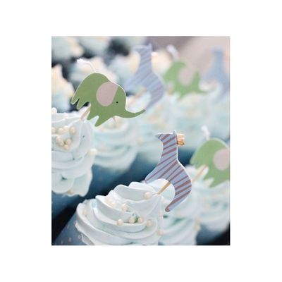 Muffinsformar Giraff & Zebra