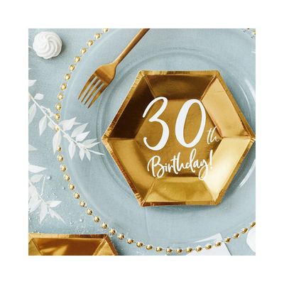 Pappersassietter 30 år Guld