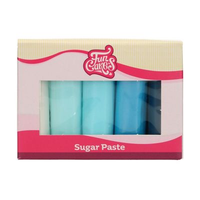 Sockerpasta, Sugarpaste Blå Mix